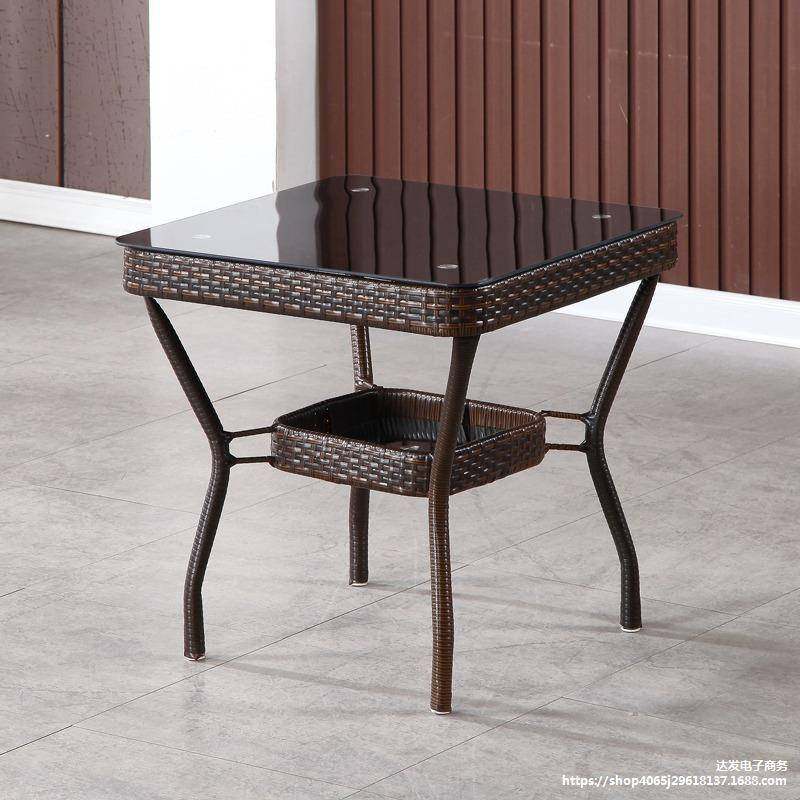 藤编茶桌简约茶台阳台藤椅茶几户外桌子休闲餐桌整装玻璃圆桌方桌,玩具/童车/益智/积木/模型,垂直悬浮玩具,淘宝优惠券,粉丝福利购,淘宝优惠卷