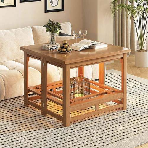 新款烤桌子四方形火加叠厚全取暖LYX桌正长套方形可折多功能烤火