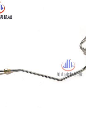 挖掘机神钢300加藤1油03506D22/6D24发动机柴IAO油泵三通回2管新