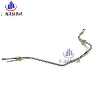 挖掘机神钢300加藤1油03506D22 6D24发动机柴IAO油泵三通回2管新