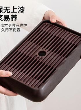 托新中式轻新款电排木茶盘水储水式两用奢泡茶专用茶250568台小型
