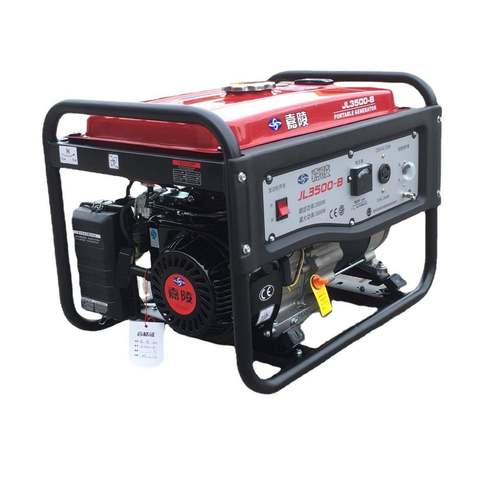 单JL350手启动0-B/手电启动嘉陵汽油发电E机两相202伏家用小型