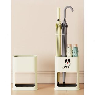 雨伞收纳架长柄伞柜架落地式沥水架子装伞桶门口家用折叠伞收纳优