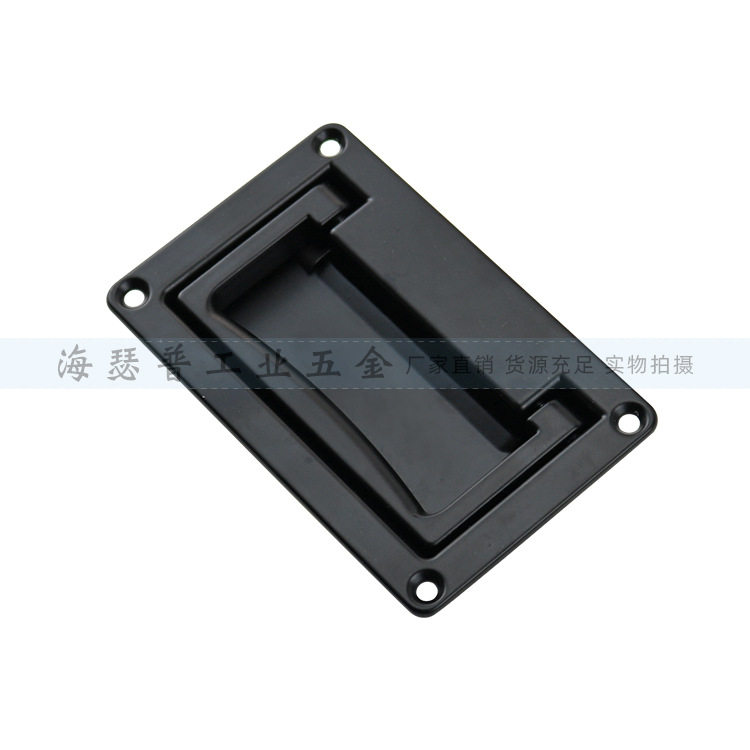 PL002-1-2 工具箱柜门暗拉手 内嵌式折叠把手工业设备箱提手