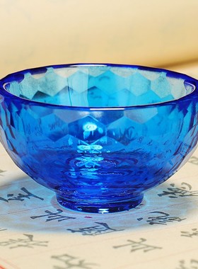 七彩水晶供水碗七宝净水供水杯批量发家居用品家用摆件七个/套
