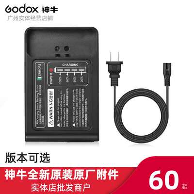 神牛V850II V860II V1 AD200 AD300 AD400 600 pro闪光灯充电器