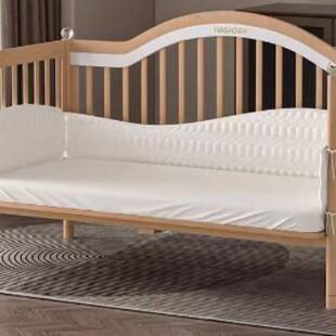 哈卡达hagaday婴儿拼接床加宽床边床纯实木