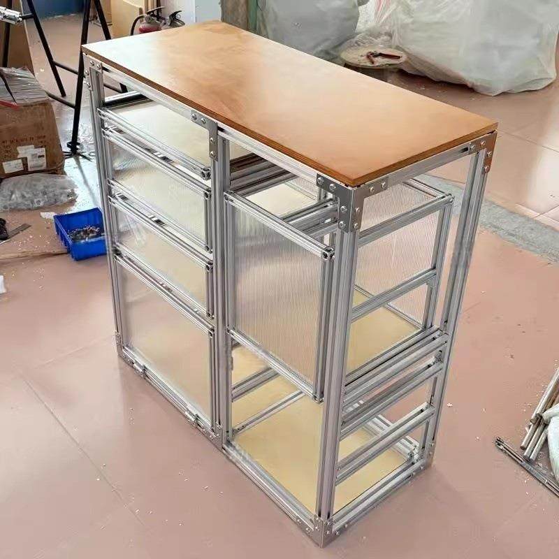 桦木海洋板铝型材现代简约餐边柜客厅靠墙储物柜卧室收纳柜展示柜,收纳整理,烫衣板及配件,淘宝优惠券,粉丝福利购,淘宝优惠卷