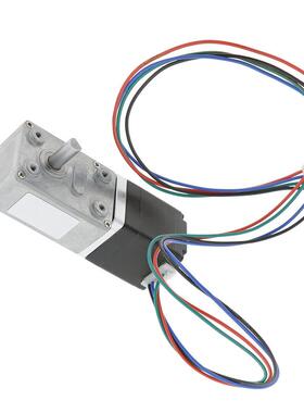 32-28蜗杆减速步进电机自锁28直角减速电机NEMA11蜗轮减速箱