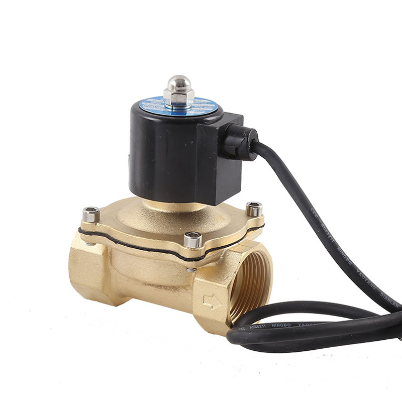 常闭电磁阀 防水线圈 喷泉水阀