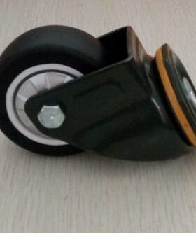 蒙德尔手推式洗地机MB55 MB70机身万向轮 导向轮 轱辘 滑轮