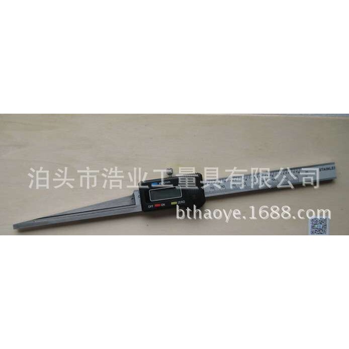 数显楔形塞尺0.2-10-20-30-40间隙尺 检修尺 分度值0.01 楔形卡尺