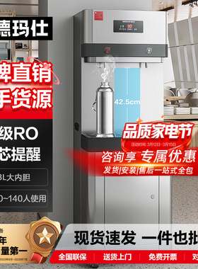 德玛仕商用直饮机净水器工厂学校用单位直饮水机大型饮水机哇噢