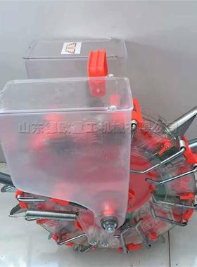 高手推式农用滚轮播种机机粱玉54866米种点播便携式大豆播种设下备