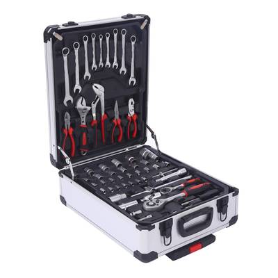 1合8件家用五工具铝组金套WRF装汽修机修制拉杆箱套筒扳手套装