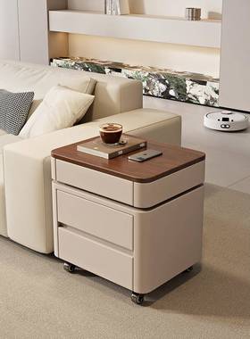 升沙边几边柜可降客厅家侧边柜用小茶LAL几移动角几发简约现代收