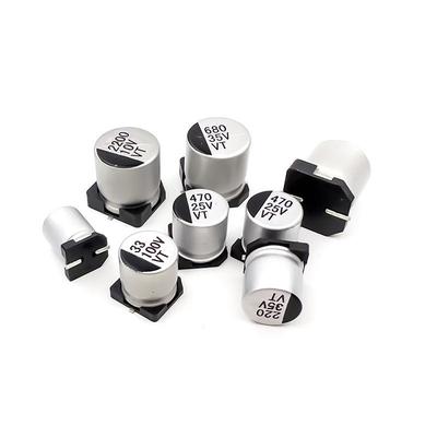 U贴铝电解电容器SMD16V25V35V5NKH0V10UF100片F220UF47UF470UF