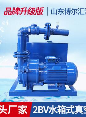 1kw环式真空泵2BV513机1真空泵1带水箱雕刻吸附平台真空93400泵水