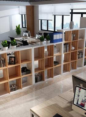 木质件组置合文柜书玄柜书架物BLO格子柜储物展示柜办公室隔断柜