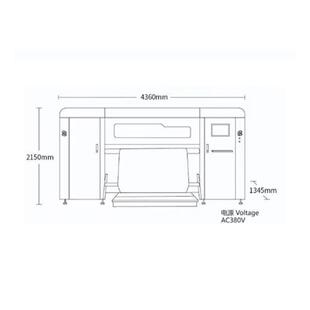 八喷头SS300-高华速打印机行业8头高速机服装热升数码印2QMJ花机