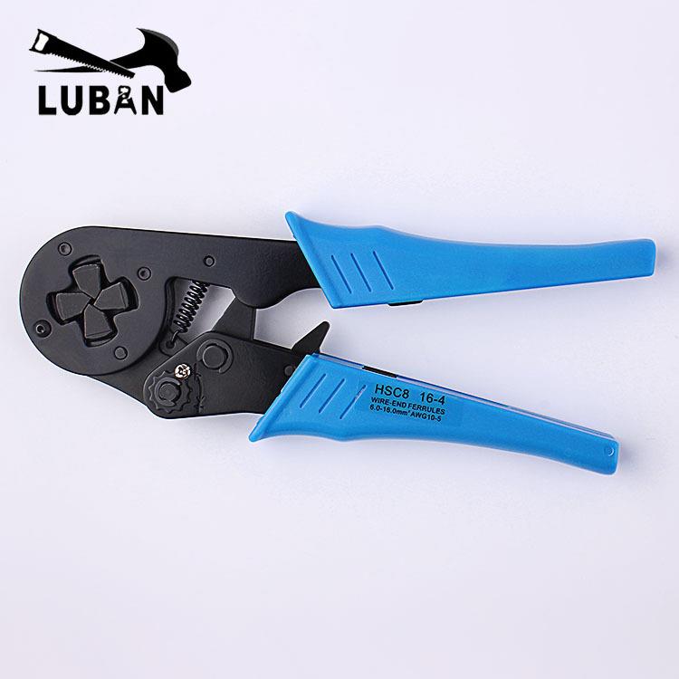 S四C816-4H欧式管型端子压线钳VE针形端子冷压接钳4-6MMUPM平1方