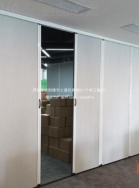 简约卧室台隔音办割公室FGR分移动玄关屏隔断折叠风隔阳断墙门垒
