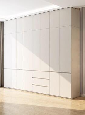 E衣柜LDC简约欧松板N衣柏橱卡珑F级实木2025款平开门衣柜爆来样