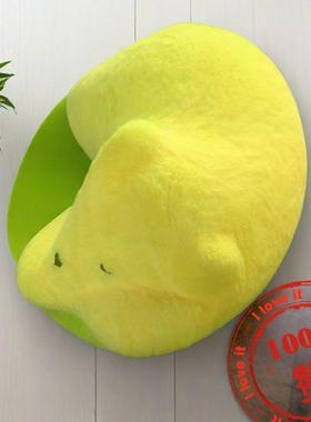 网北极熊趴熊红物酣睡儿客童懒人JWX沙发摆件厅卧室单人休闲动座