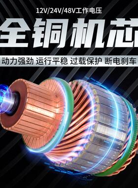 绞盘车电2v车载吊机越野车拖自救卷扬机小型动24V电动葫1芦便ACS