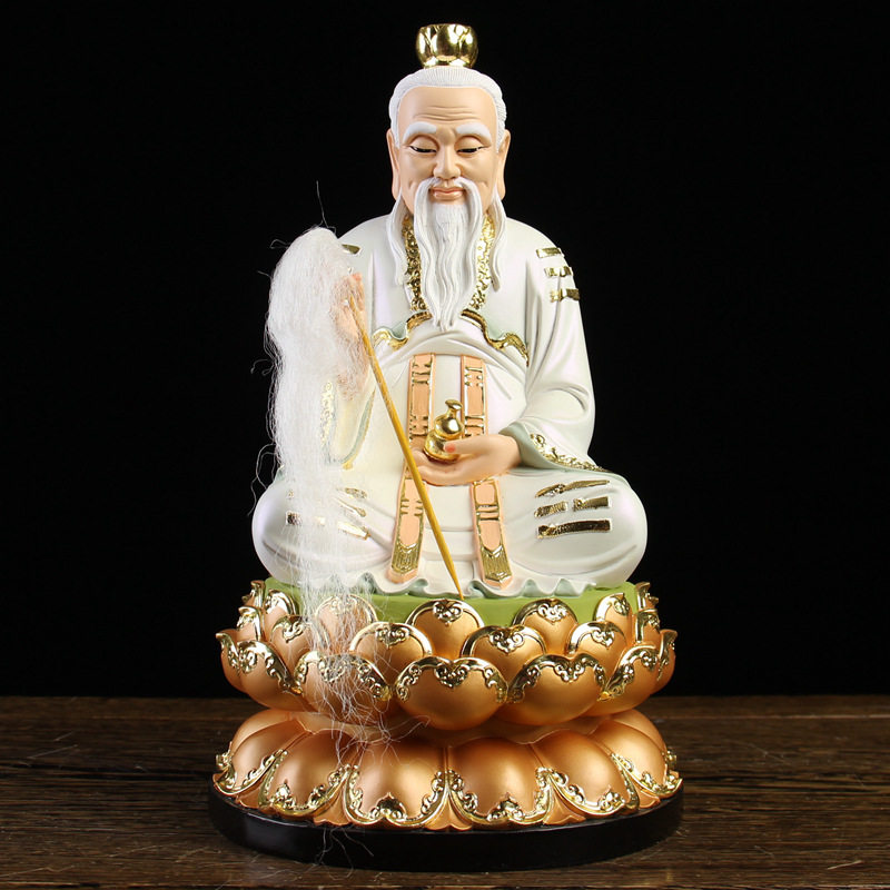 道家三清神像树脂供奉像