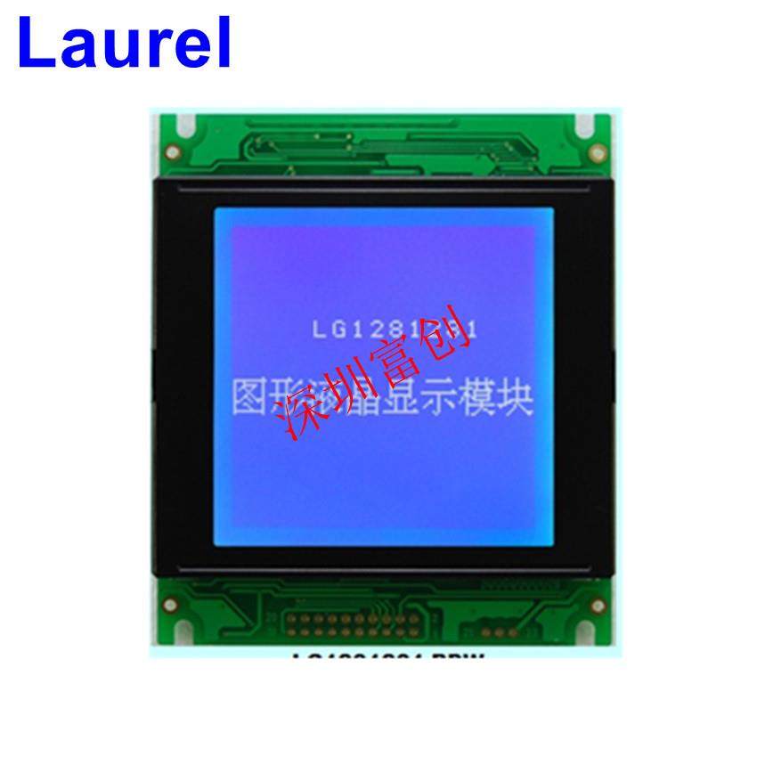 128128lcd液晶屏l蓝屏20pin双排85*100mmT6963C富创LG1281281
