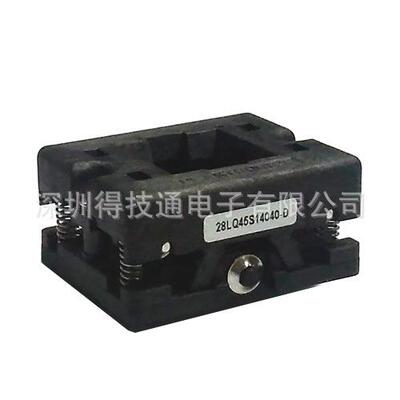 原装进口Plastronics测试座烧录座28LQ45S14040QFN28