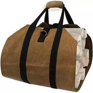 柴火包柴火收纳包室内木材挂架手提帆布挂包户外手提收纳包