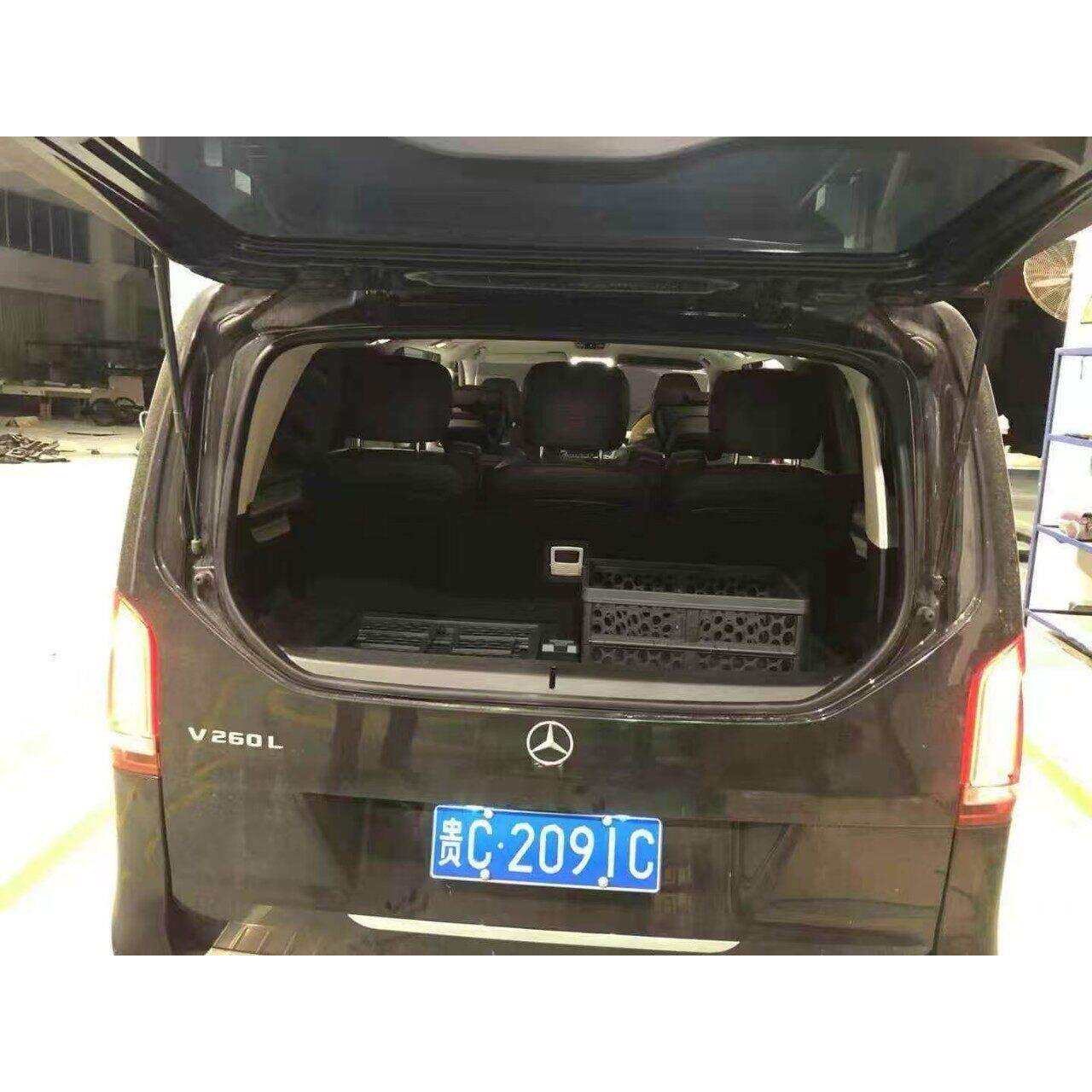 适用于奔驰v250d车标字标后尾标柴油版v280标志进口梅赛德斯商务