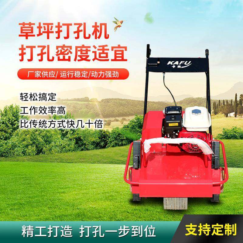 草坪打孔机手推式汽油草坪养护打眼机园林农用草坪打洞机,机械设备,其他机械设备,淘宝优惠券,粉丝福利购,淘宝优惠卷
