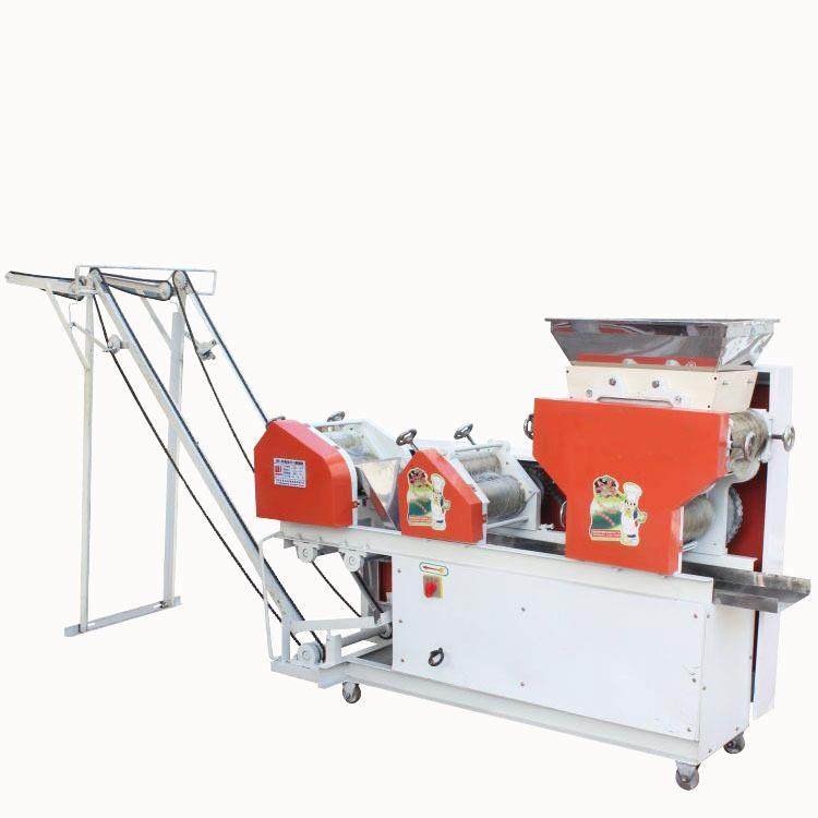 自动爬杆压面机供应大型全自动多功能面条机九组双机头轧面机