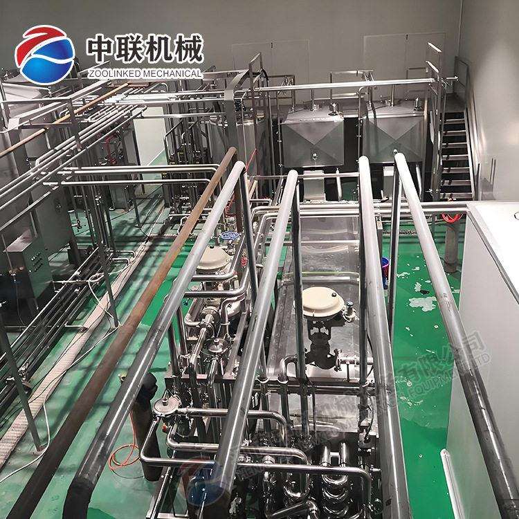 全自动板栗汁饮料生产设备成套猴菇饮料加工流水线设备