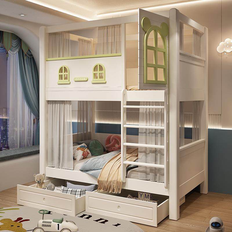 Z*双层床上下床二层平行床儿童床上下同宽小户型带梯柜滑梯上下铺,智能设备,其他智能设备,淘宝优惠券,粉丝福利购,淘宝优惠卷