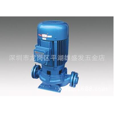 广东凌100GD-21霄D型管道式离心水泵G式G管道增压立泵100D-21T