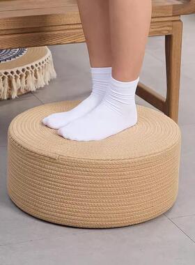 黄麻蒲阳团坐NWC垫榻榻米厅垫客子家用加厚坐墩地上台飘窗日式编