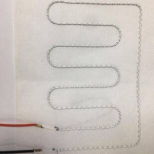 厂家静音铜带铆接发热机丝线碳纤维线压YUP接铜带拉拔力强