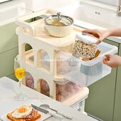 卫落地多层小浴室生间夹GES缝客厅收纳推车厨房缝隙推车物置架