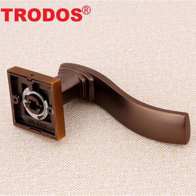 欧风美格金色锌合金防盗门防锈静音卧室通锁组78100合分体锁具套