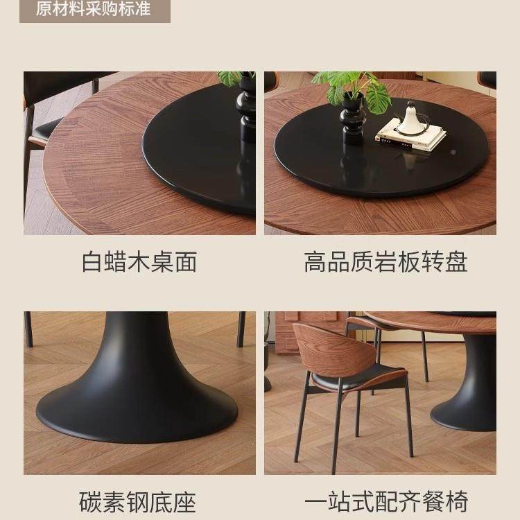 法中古风实木白形餐式桌1.4米美式复古小蛮腰家无品牌/圆用带转盘,饰品/流行首饰/时尚饰品新,DIY配件,淘宝优惠券,粉丝福利购,淘宝优惠卷
