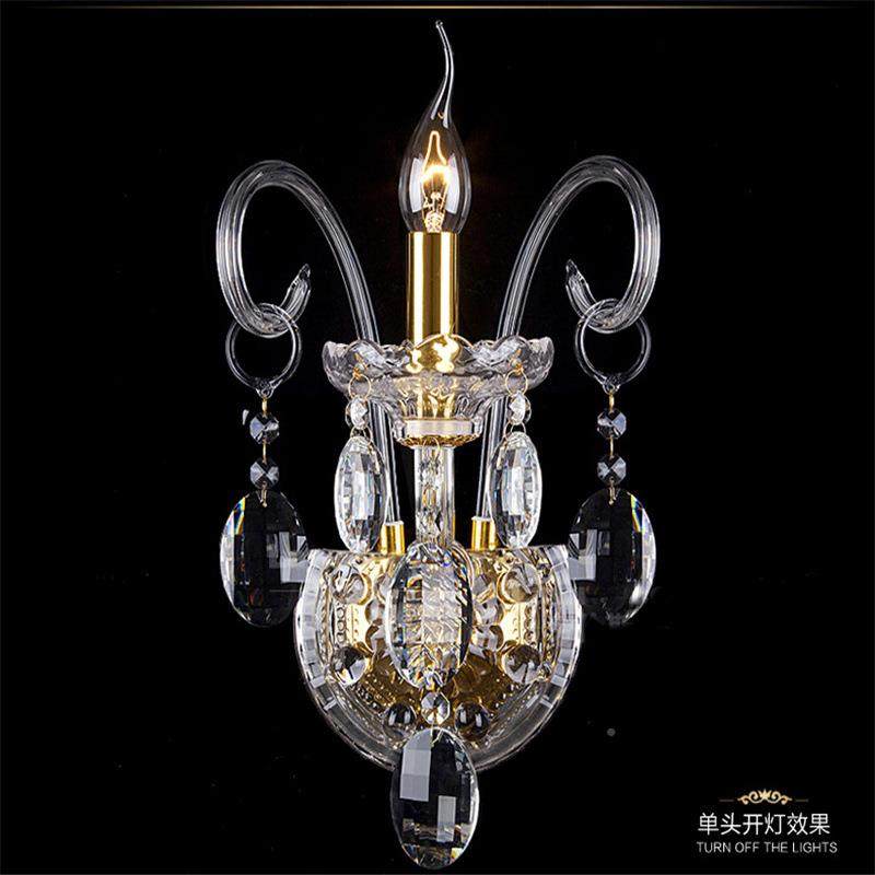 欧式e卧室蜡无品牌/烛壁灯床头灯道双三头壁简约客厅水晶过墙ld,饰品/流行首饰/时尚饰品新,DIY配件,淘宝优惠券,粉丝福利购,淘宝优惠卷