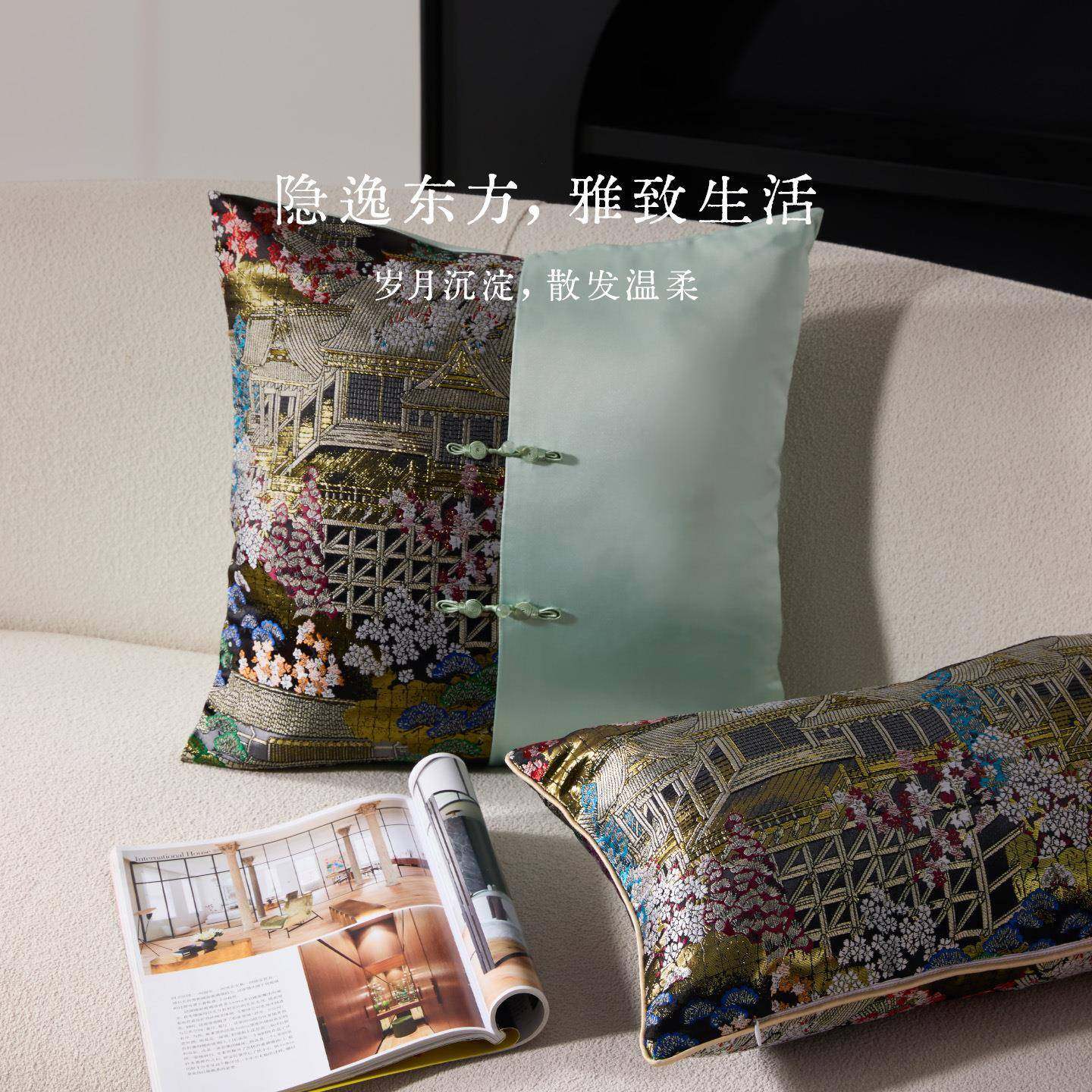 室中式客厅沙发抱枕办公久坐靠护腰腰枕复古新午睡枕头无品牌/床,饰品/流行首饰/时尚饰品新,DIY配件,淘宝优惠券,粉丝福利购,淘宝优惠卷