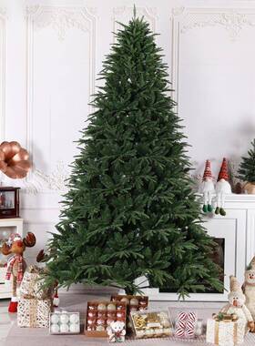 高档豪华加密圣VGC诞树店室内家用装豪华圣诞节饰品仿真2树025酒