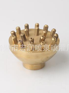 宏润喷工泉喷灌厂全直家39291供铜莲蓬喷头园林灌溉绿化程喷灌喷