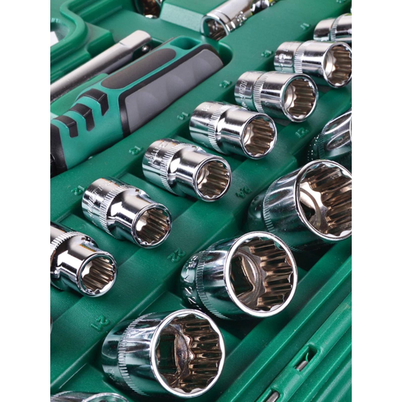 1内角梅花套筒套装花六角花型套筒扳手加长264342梅花齿形8-梅32m