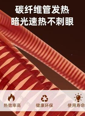 电暖室浴节能器电暖气取暖器烤炉省电烤炉家用NJI台式太阳火护眼